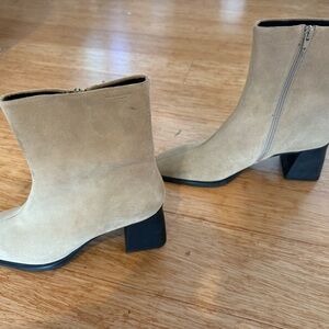 Vagabond Suede Ankle Boots 41 hedda boots beige